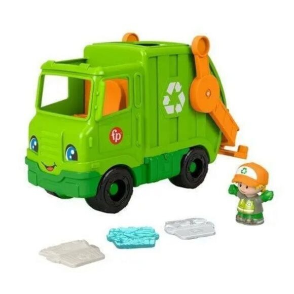 Fisher Price ~Little People Toy Food TruckFigures Sounds Ages 1-5 (#8835)